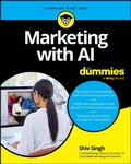 Cover: Marketing with AI For Dummies - Wiley