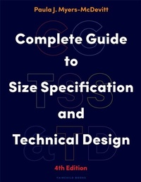 Abbildung von: Complete Guide to Size Specification and Technical Design - Fairchild Books