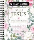 Cover: Brain Games - Words of Jesus Word Search Puzzles (320 Pages) - Publications International, Ltd.