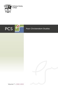 Enlarge image Cover: Post-Christendom Studies - Pickwick Publications