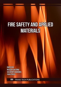 Abbildung von: Fire Safety and Applied Materials - Trans Tech Publications Ltd
