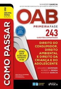 Abbildung von: Como passar OAB - Direito Consumidor, Ambiental e ECA - Editora Foco