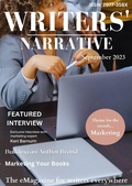 Cover: Writers' Narrative eMagazine September 2023 - Wendy H. Jones