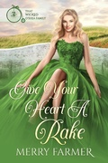Cover: Give Your Heart a Rake (That Wicked O'Shea Family, #6) - Merry Farmer