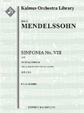 Cover: Sinfonia No. 8 -- String Symphony in D - Alfred Music