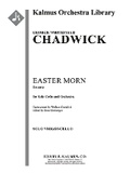 Cover: Easter Morn -- Reverie for Solo Violoncello and Orchestra - Alfred Music