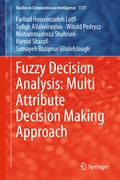 Cover: Fuzzy Decision Analysis: Multi Attribute Decision Making Approach - Springer