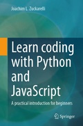 Cover: Learn coding with Python and JavaScript - Springer