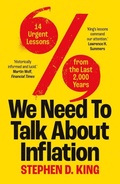 Cover: We Need to Talk About Inflation - Yale University Press