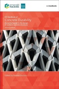 Cover: ICE Handbook of Concrete Durability - ICE Publishing
