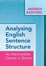 Cover: Analysing English Sentence Structure - Cambridge University Press
