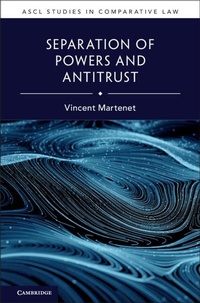 Abbildung von: Separation of Powers and Antitrust - Cambridge University Press