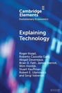 Cover: Explaining Technology - Cambridge University Press
