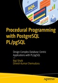 Cover: Procedural Programming with PostgreSQL PL/pgSQL - APress