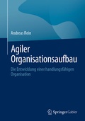 Cover: Agiler Organisationsaufbau - Springer Gabler