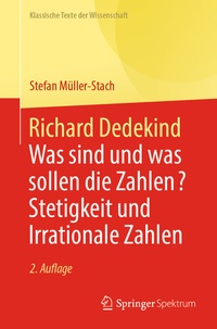 Abbildung von: Richard Dedekind - Springer Spektrum