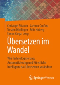 Abbildung von: Übersetzen im Wandel - Springer Vieweg