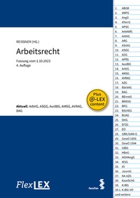 Abbildung von: FlexLex Arbeitsrecht - facultas / FlexLex