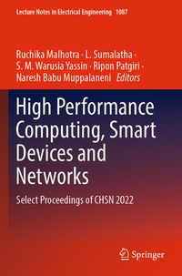 Enlarge image Cover: High Performance Computing, Smart Devices and Networks - Springer