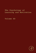 Cover: Psychology of Learning and Motivation - Academic Press