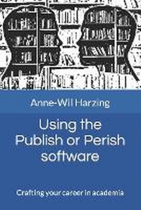 Enlarge image Cover: Using the Publish or Perish software - Tarma Software Research Ltd