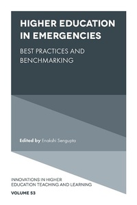Enlarge image Cover: Higher Education in Emergencies - Emerald Publishing Limited