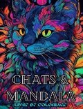 Cover: Chats avec Mandalas - Livre de coloriage pour adultes. Belles pages a colorier - Blurb Inc