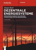Cover: Dezentrale Energiesysteme - De Gruyter Oldenbourg