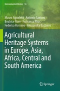 Cover: Agricultural Heritage Systems in Europe, Asia, Africa, Central and South America - Springer