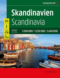 Abbildung von: Skandinavien, Autoatlas 1:200.000 - 1:400.000, freytag & berndt - Freytag-Berndt und ARTARIA