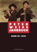 Cover: Peter Weiss Jahrbuch - Aisthesis