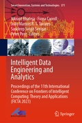 Cover: Intelligent Data Engineering and Analytics - Springer
