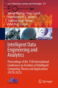 Enlarge image Cover: Intelligent Data Engineering and Analytics - Springer