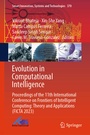 Cover: Evolution in Computational Intelligence - Springer