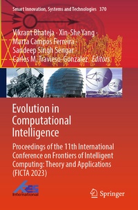 Enlarge image Cover: Evolution in Computational Intelligence - Springer