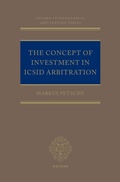 Cover: The Concept of Investment in ICSID Arbitration - Oxford University Press