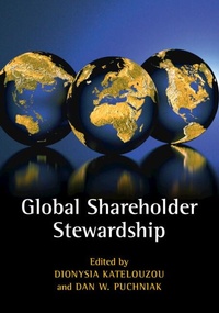 Abbildung von: Global Shareholder Stewardship - Cambridge University Press