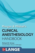 Cover: Morgan and Mikhail's Clinical Anesthesiology Handbook - McGraw-Hill Education