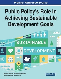 Enlarge image Cover: Public Policy's Role in Achieving Sustainable Development Goals - Information Science Reference