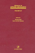 Cover: Advances in Applied Mechanics: Volume 39 - Academic Press