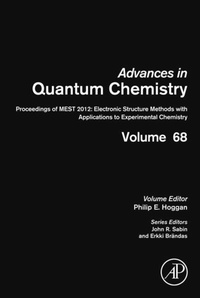 Abbildung von: Proceedings of MEST 2012: Electronic Structure Methods with Applications to Experimental Chemistry - Academic Press
