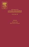 Cover: Advances in Applied Mechanics: Volume 40 - Academic Press