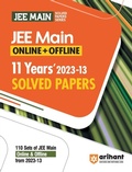 Cover: 11 Years JEE Main Solved Papers 2013-2023 (EditionXII) - Arihant Publications India Limited