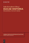 Cover: Ducae Historia - De Gruyter