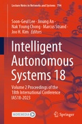 Cover: Intelligent Autonomous Systems 18 - Springer