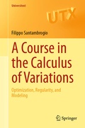 Cover: A Course in the Calculus of Variations - Springer