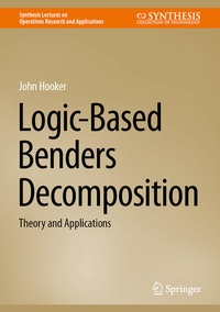 Enlarge image Cover: Logic-Based Benders Decomposition - Springer