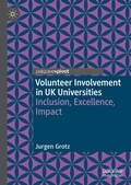 Cover: Volunteer Involvement in UK Universities - Palgrave Macmillan