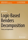 Cover: Logic-Based Benders Decomposition - Springer