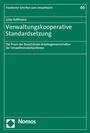 Cover: Verwaltungskooperative Standardsetzung - Nomos